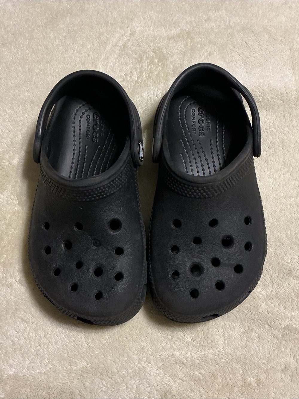 CROCS Kids Classic Clog in Black